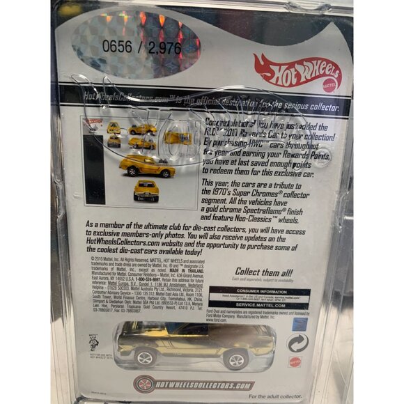 Hot Wheels Super Chromes Poison Pinto RLC Rewards Series Collectible Die-Cast Ca - Picture 2 of 2